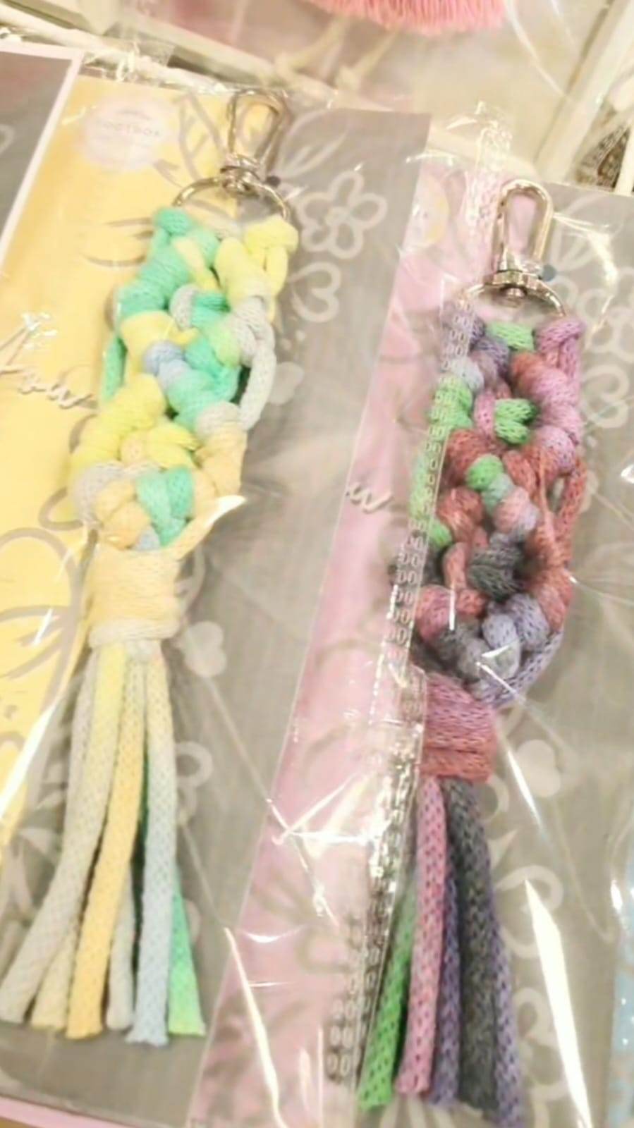 Handmade Macramé Keychain – Boho Charm in Every Knot 🌿 - Toot Box