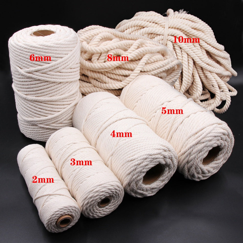 Macrame Rope - Natural Color 2MM 200M