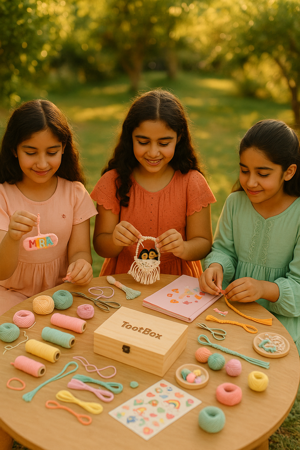 أنشطة صيفية بدون شاشات للفتيات: كيف نصنع ذكريات لا تُنسى؟ - Toot Box