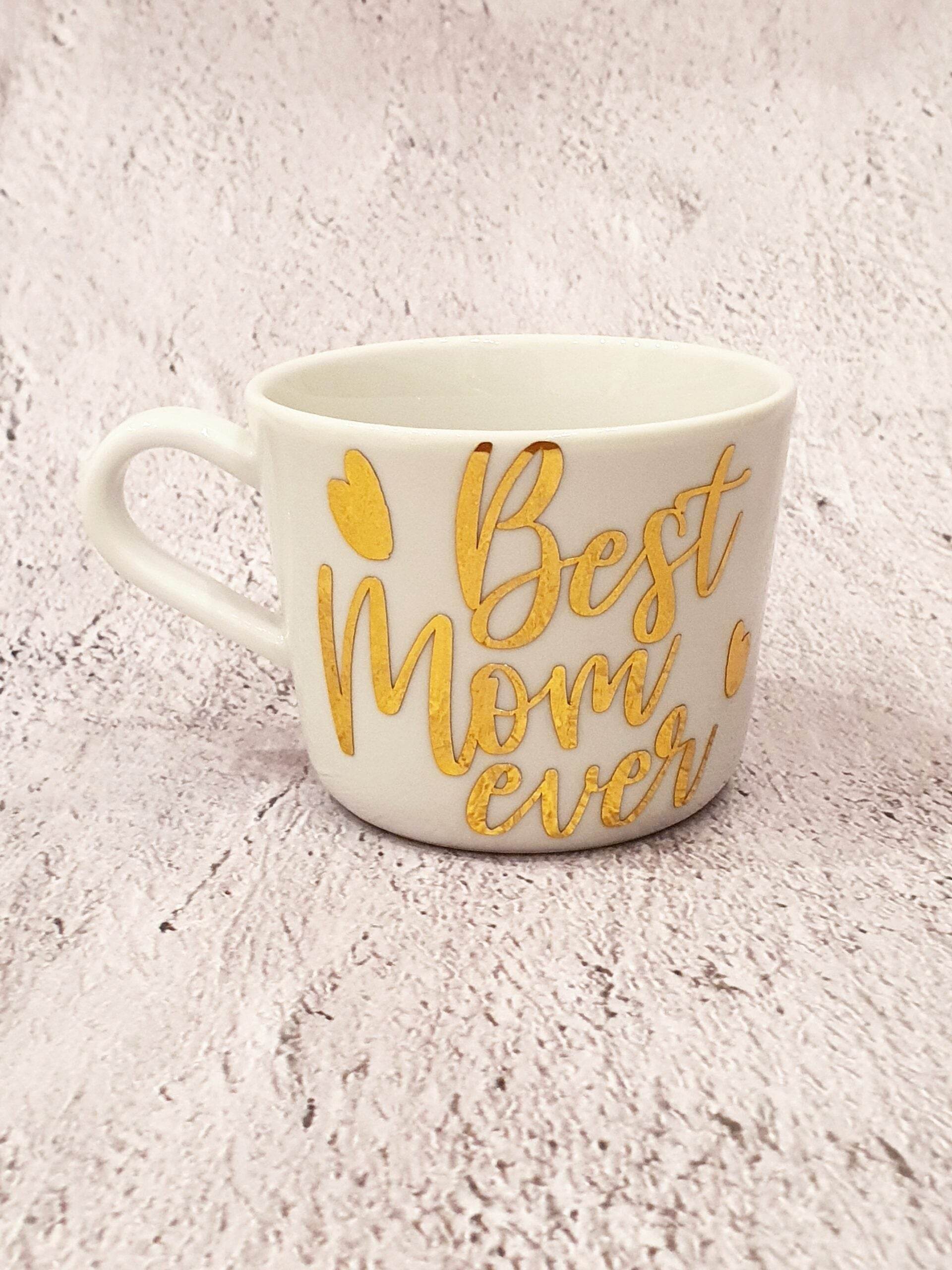 كوب سيراميك أبيض / Best Mom Ever - Toot Box