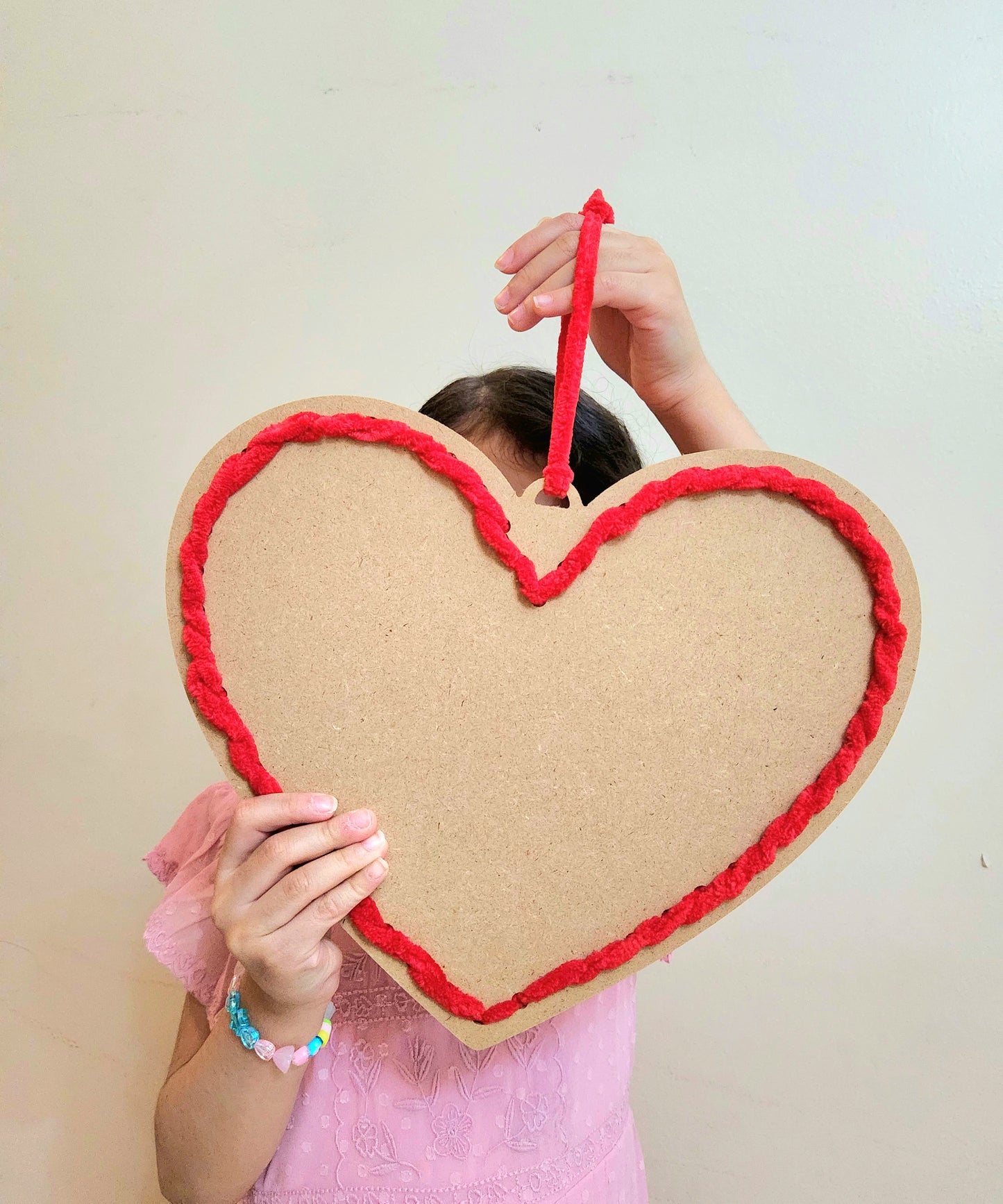 DIY HEART WOOD EMBROIDERY - إصنعها بنفسك - القلب - تطريز الخشب