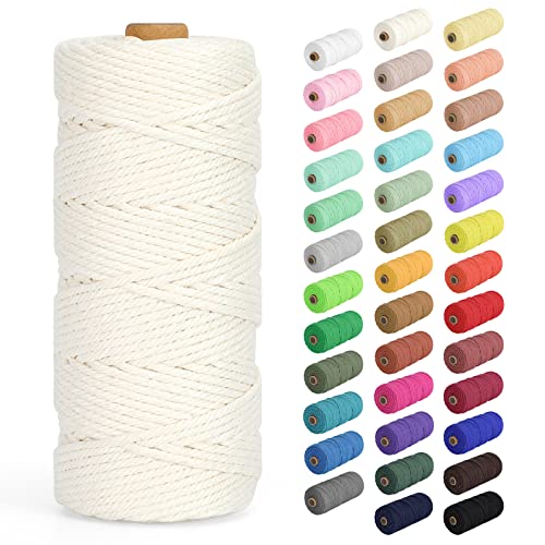 Macrame Rope - Natural Color 3MM 100M