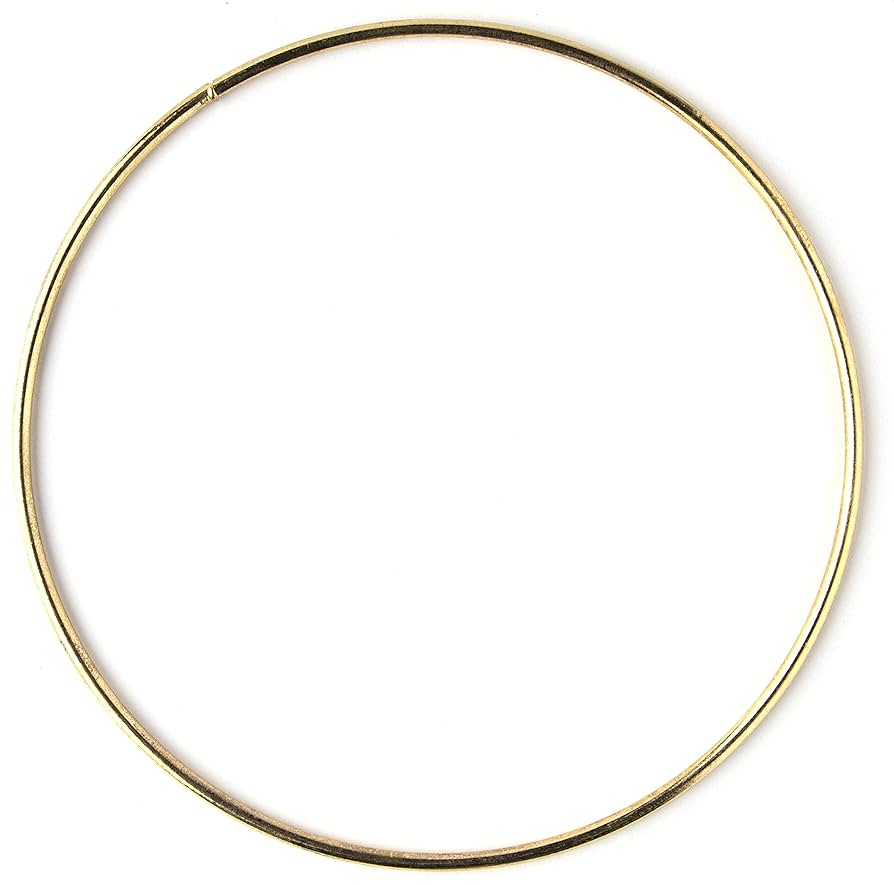 Golden Metal Ring 250mmx3mm