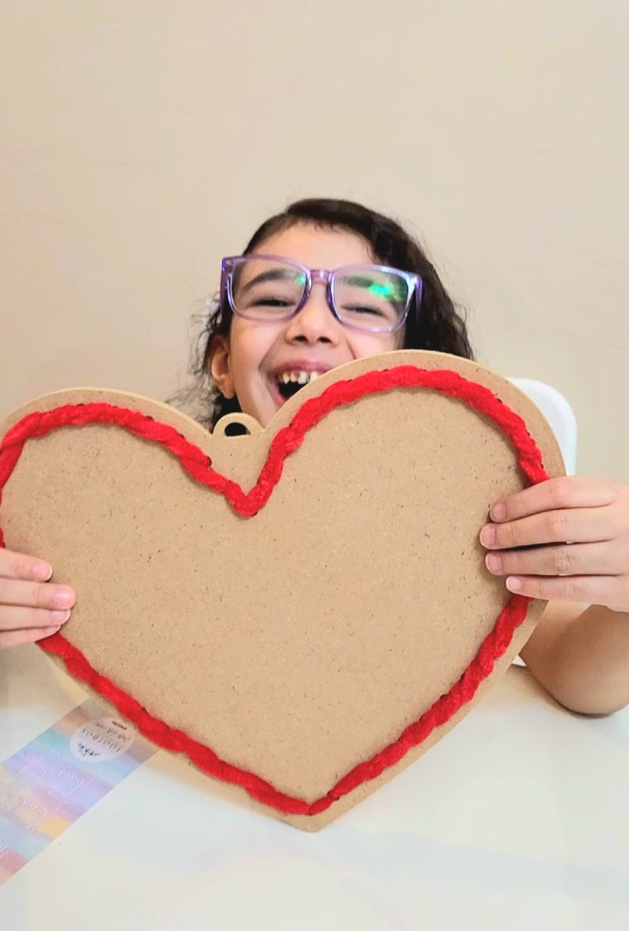 DIY HEART WOOD EMBROIDERY - إصنعها بنفسك - القلب - تطريز الخشب
