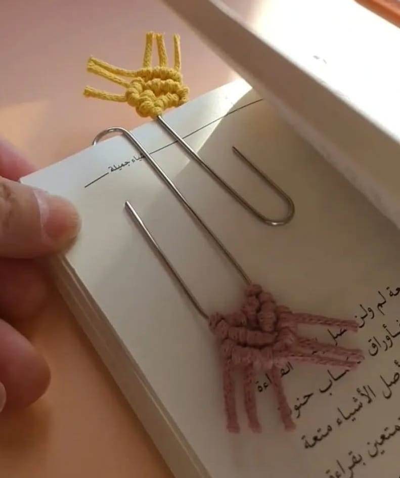 DIY PACK - MACRAME BOOKMARK -بكج إصنعها بنفسك -بوكمارك بالمكرمية - Toot Box