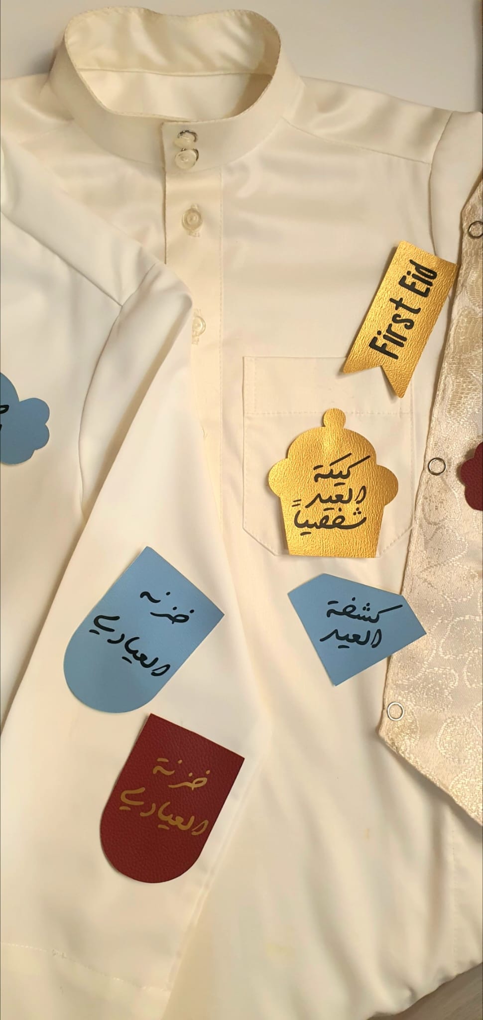 🧵كليبات جيب للأولاد – لمسة عيد أنيقة - Mini Eid Flair – Pocket Clips for Boys 👕