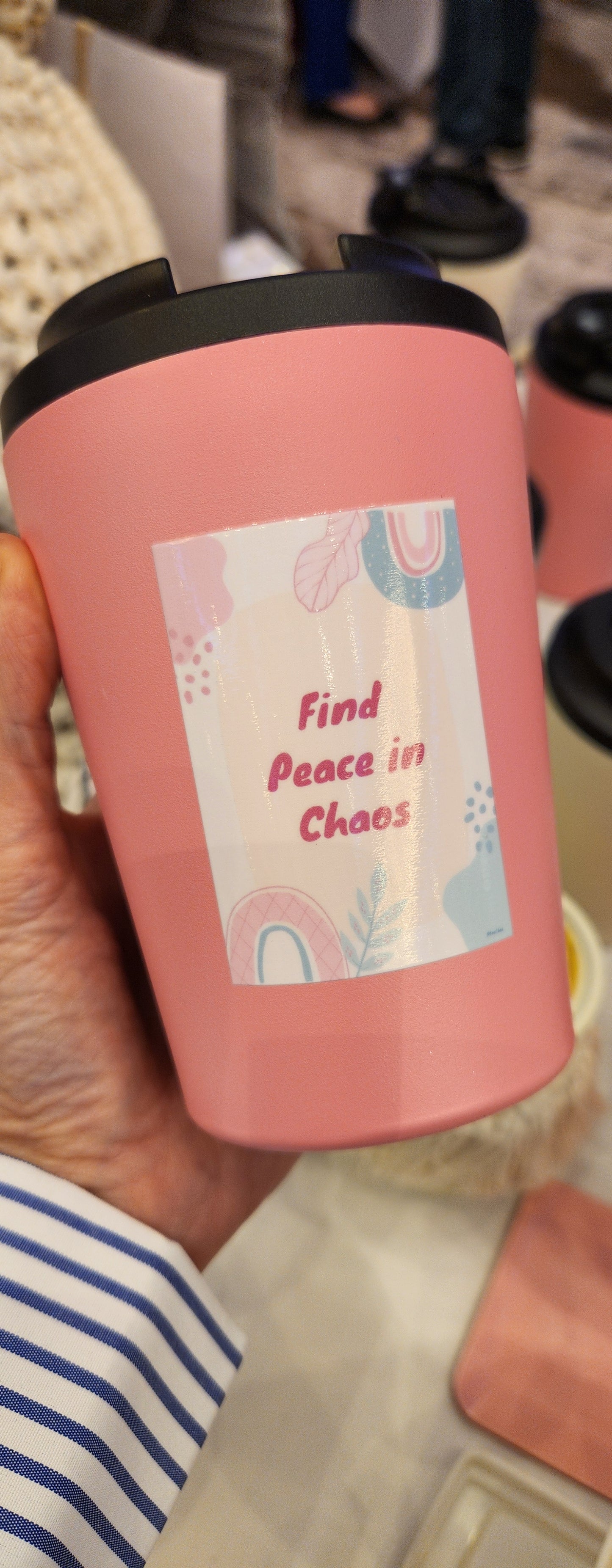 كوب حراري بتصميم مميز يناسب يومك