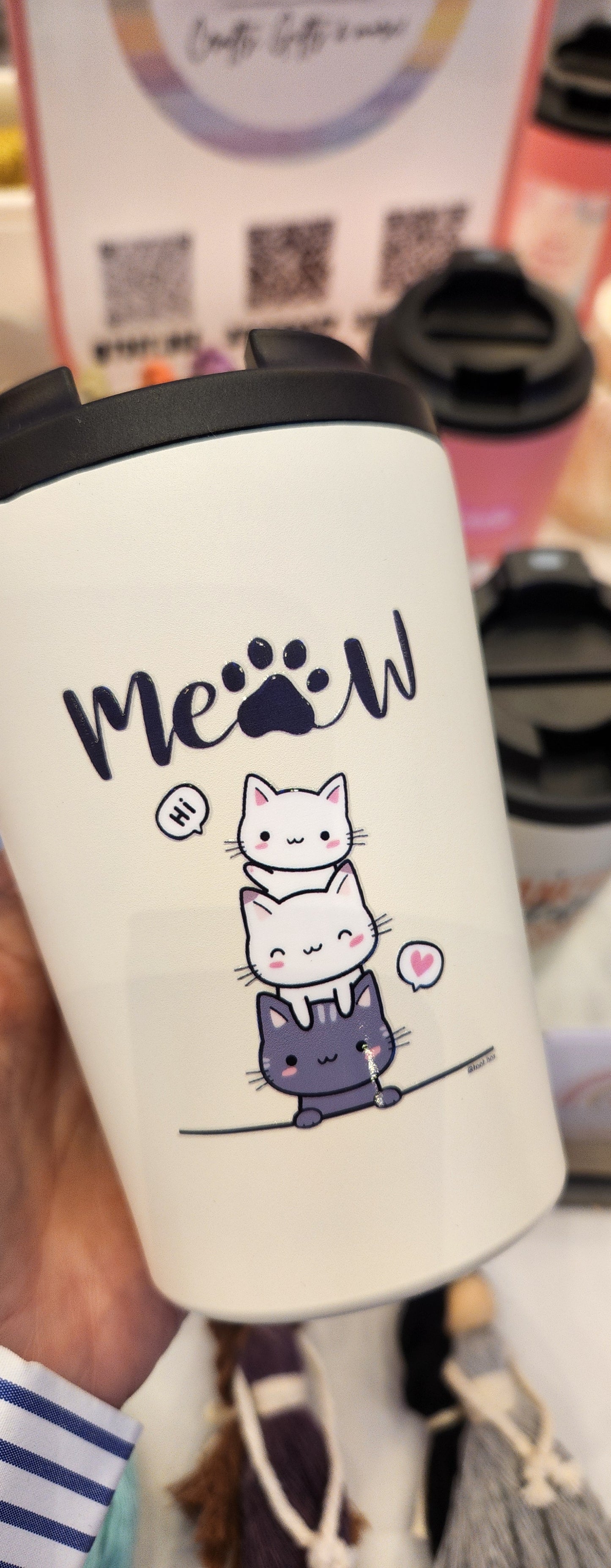 كوب حراري بتصميم مميز يناسب يومك